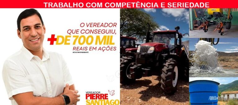 Pierre Santiago reforça liderança política com articulação e conquistas para São João