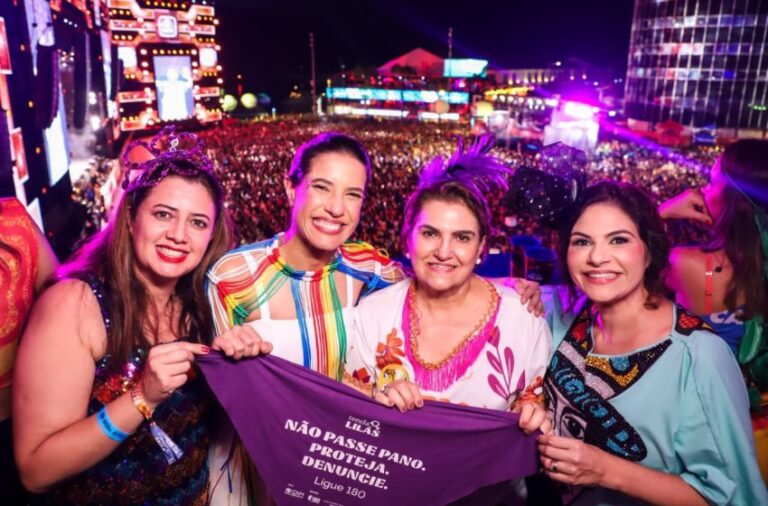 Raquel Lyra acompanha abertura do Carnaval no Recife e em Olinda