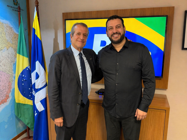 Robson Ouro Preto se reúne com Valdemar da Costa Neto em Brasília e avança articulações para 2026